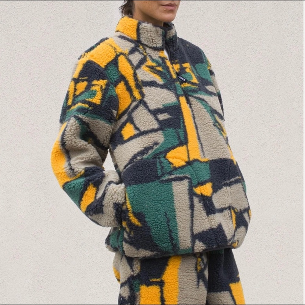 STUSSY Block Sherpa Pullover